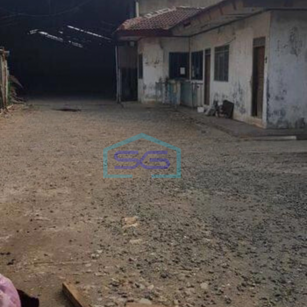Dijual Gudang bekas pabrik di diarea dadap, bebas banjir.-1