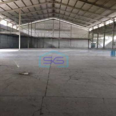 Dijual Gudang di Bantar Gebang. Akses kontener 40 , siap pakai