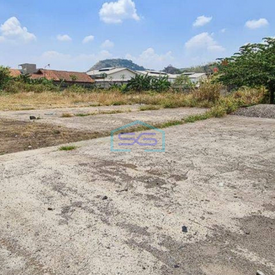 Disewakan Tanah Strategis Full Cor Beton Cimahi Bandung Barat LT 2000m2 Area Industri