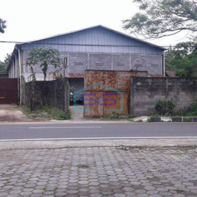 Disewakan Gudang Luas di Daerah Bantul dekat Ringroad Selatan Akses Kontainer
