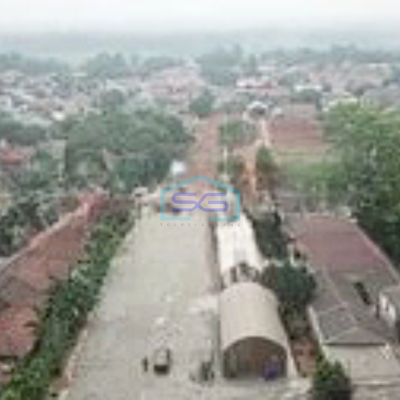 Disewakan Tanah Kavling Kosong Jl Raya Legok Tangerang Cocok Untuk Gudang