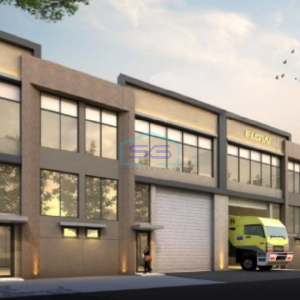 Disewakan Gudang Bizpark PIK 2 Luas Bangunan 201m² BEST DEAL di Jakarta Utara-1