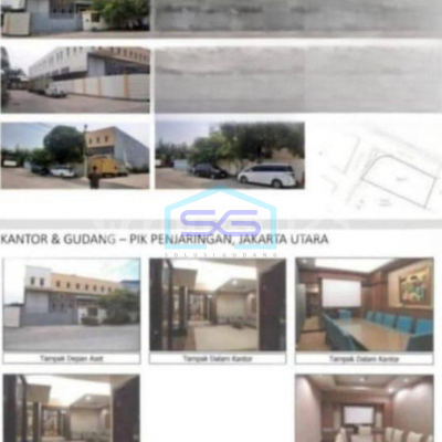 Dijual Kantor Dan Gudang PIK Penjaringan Jakarta Utara