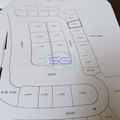 Dijual Kavling Bisa Untuk Gudang di Cipaku Bandung