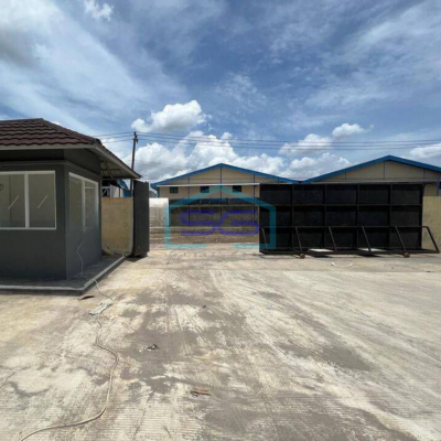 Dijual Gudang murah baru siap usaha di Jalan Raya Legok Tangerang