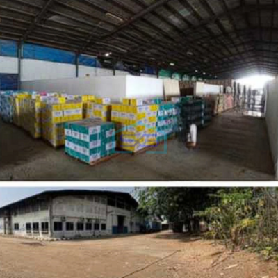 Dijual Gudang Lokasi di Cikokol Tangerang Luas Bangunan 12261m2