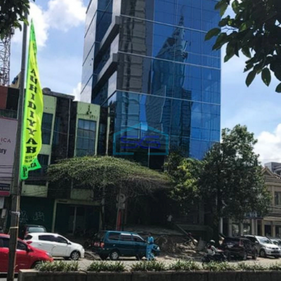Dijual Gedung Baru Jalan Raya Harga Nego di KH Mas Mansyur Jakarta Pusat LB 1400m2