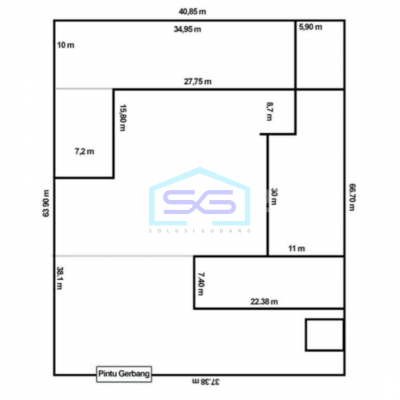 Dijual Gudang Plumpang Jakarta Utara
