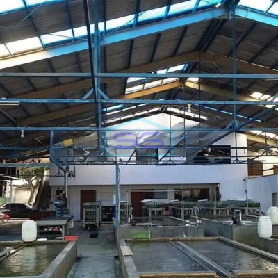 Dijual cepat gudang jl warung gantung rawalele