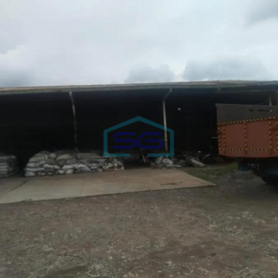 Dijual cepat bangunan pabrik dan gudang di Dadap