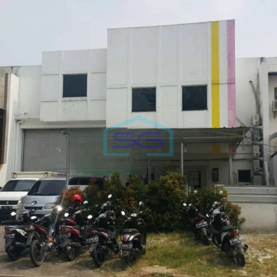 Dijual Gudang Eks Pabrik Makanan Di Industri Taman Tekno, Setu, Tangerang Selatan
