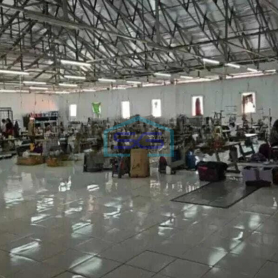 Dijual cepat pabrik garment tanjung pura