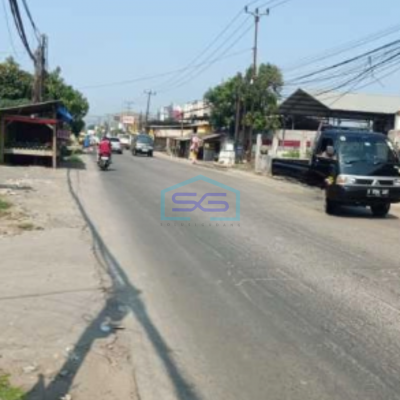 Disewakan Tanah Lahan Kosong Lokasi Strategis Pinggir Jalan Raya Curug tangerang LT 1500m2