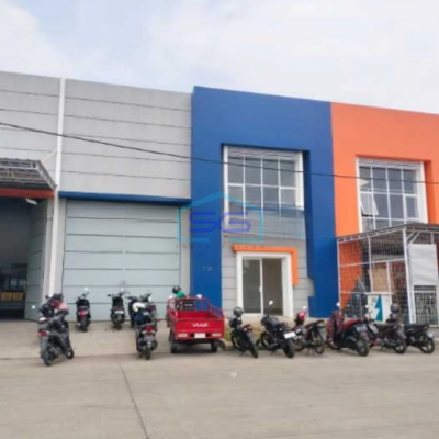 Dijual Pabrik Di Pergudangan Sunrise Bizpark Kuta Jaya Pasar Kemis Tangerang LT 330m2