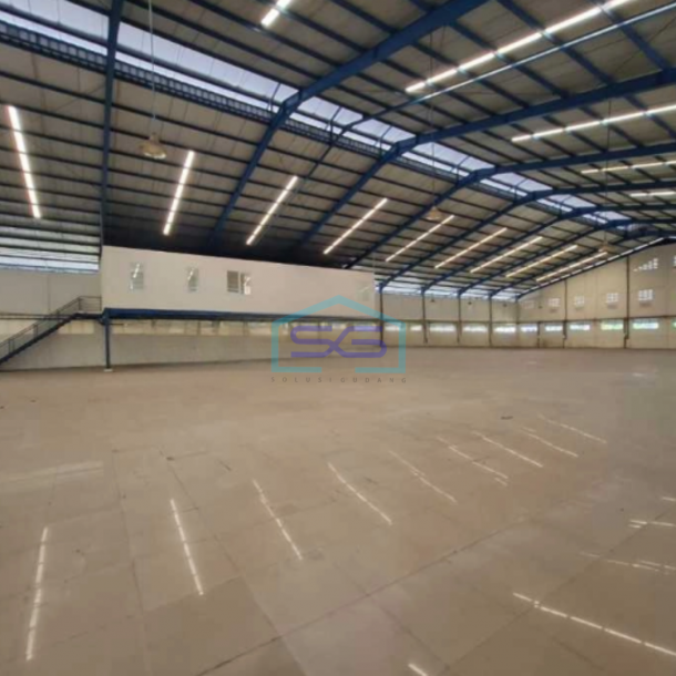 Disewakan Gudang Siap Pakai, Akses Kontainer Mudah Di Jatake Tangerang LB 2500m2-2