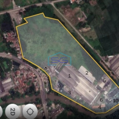 Dijual Pabrik Siap Huni Di Cikande Serang Banten Luas Bangunan  34722 m²