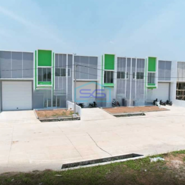 Dijual Gudang Baru Type Aster Lengkap dengan Kantor 2 Lantai Di Surya Grand Cisoka Luas Bangunan  310 m²-1