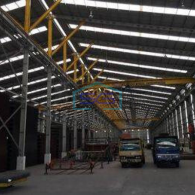 Disewakan Gudang dengan Ceiling Tinggi Siap Pakai di Kotabumi Tangerang