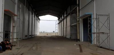 Disewakan gudang di sentul luas bangunan 1350m