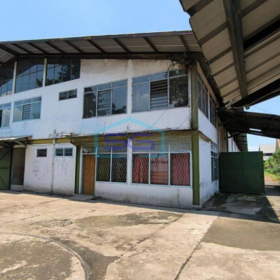 Dijual Gudang Hitung Tanah Bangunan Kokoh Dan Luas Rancaekek Majalaya