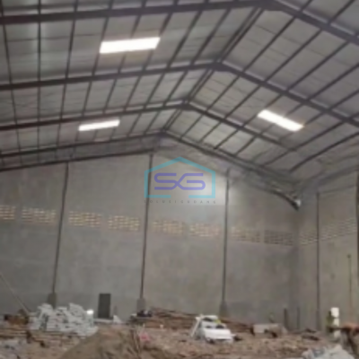 Disewakan Gudang Baru di Pinggir Jalan Raya Serang Cikupa Tangerang LB 1239m2