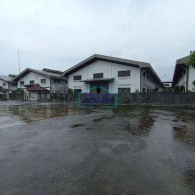 Dijual Pabrik Ex Produksi Sendal Nambo Jaya Tangerang Luas Bangunan 22.483m2