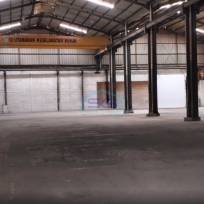 Disewakan Gudang Siap Pakai Batuceper Tangerang LB 2646m2 Bebas Banjir