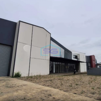 Disewakan Gudang Gandeng Kawasan Industri Blessindo Legok Tangerang LB 2619m2