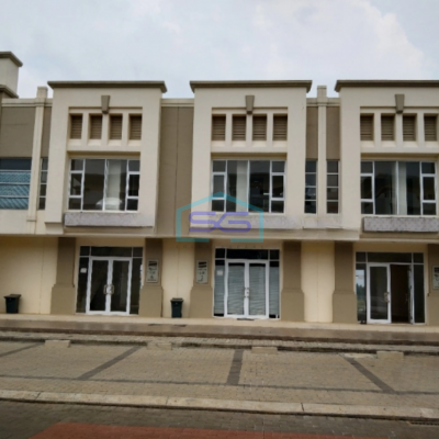 Dijual Ruko Baru Vanya Lake side BSD Tangerang Luas Bangunan 143m2