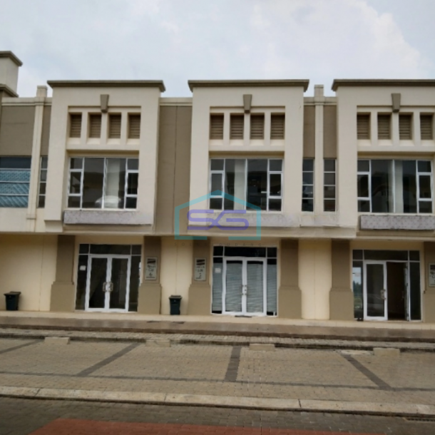 Dijual Ruko Baru Vanya Lake side BSD Tangerang Luas Bangunan 143m2-1