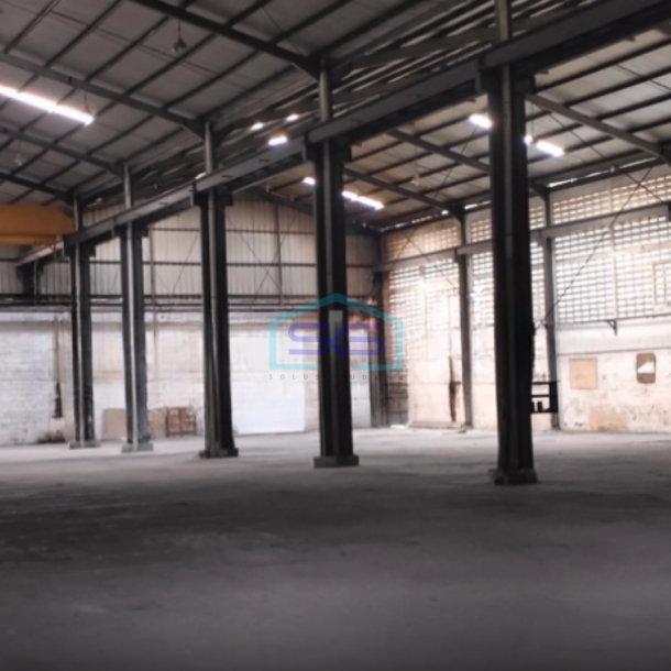 Disewakan Gudang Bebas Banjir Batuceper Tangerang Luas Bangunan 525 m²-1