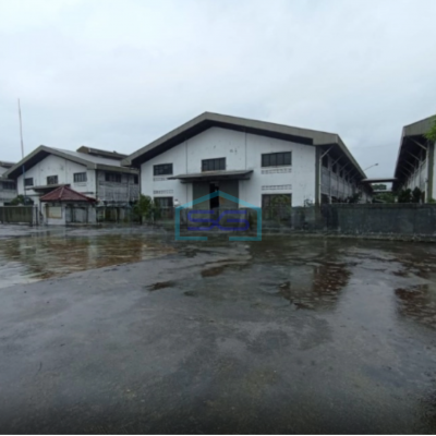 Dijual Ex Pabrik Sendal Nambo Jaya Karawaci Tangerang Luas Bangunan  22483 m²