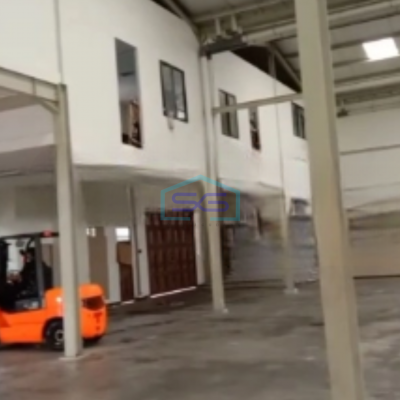 Disewakan Gudang Luas Tanah  1800 m² Lokasi Bebas Banjir di Tangerang