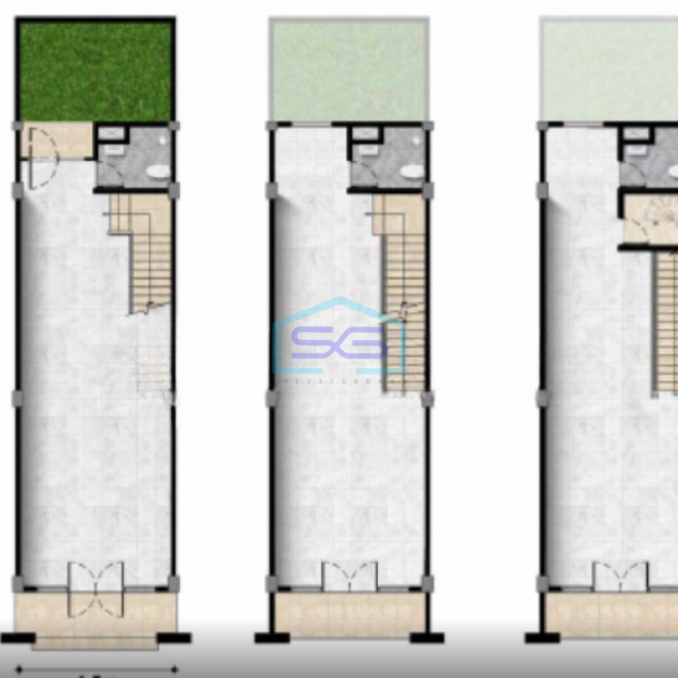 Dijual Kantor PIK2 Mega Kuningan Hoek Pantai Indah Kapuk 2 Tangerang Luas Bangunan 236 m²-2