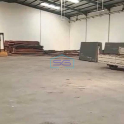 Disewakan Gudang Luas Bangunan  1104 m² Lokasi Bebas Banjir di Tangerang