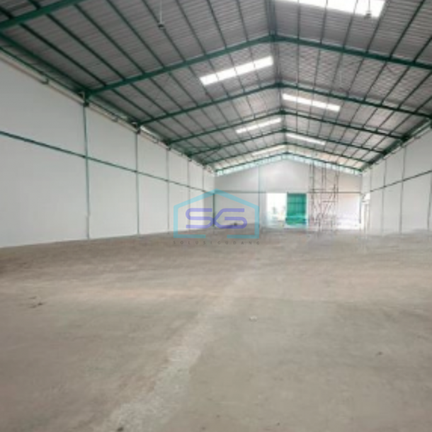 Disewakan Gudang Luas Tanah 1500 m2 Lokasi Bebas Banjir di Cikande Serang-2