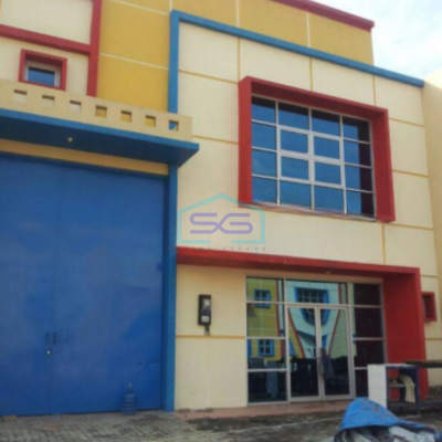 Disewakan Gudang Hook Kawasan Industri Millenium Cikupa Tangerang LT 760m2