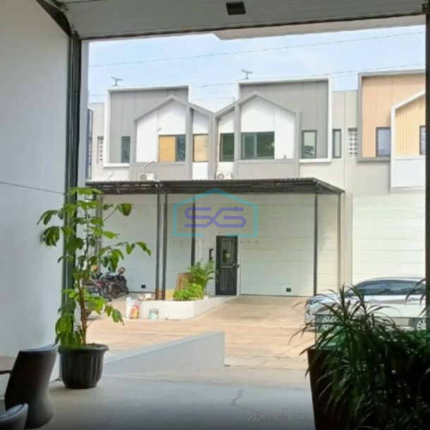 Disewakan Gudang Baru Full Bangunan Taman Tekno Bsd Tangerang LB 200m2-1