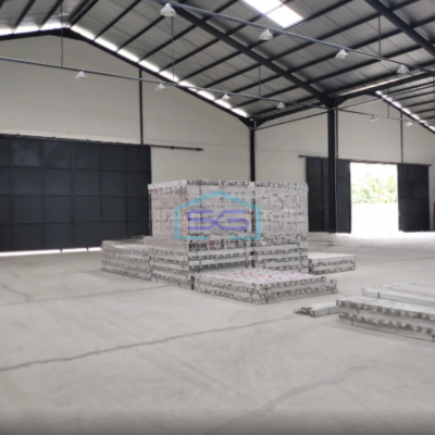 Disewakan Gudang Baru Zona Industri Ciangir Legok Tangerang LB 822m2