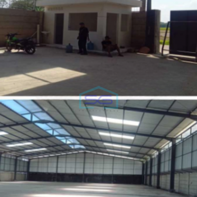 Disewakan Gudang Izin Industri Curug Tangerang Luas Bangunan 1100m2