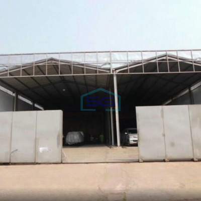 Disewakan Gudang Murah Cukang Galih Curug Tangerang Luas Bangunan 2500m2