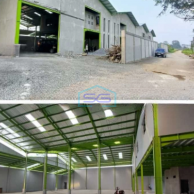 Disewakan Gudang Industri Produksi Cikupa Tangerang Luas Bangunan 1728m2