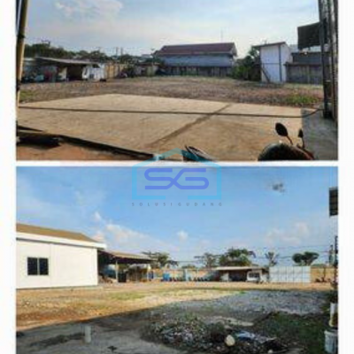 Dijual Tanah plus Gudang di jl raya prancis Dadap Tangerang