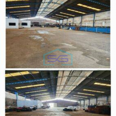 Dijual Tanah plus Gudang di jl raya prancis Dadap Tangerang