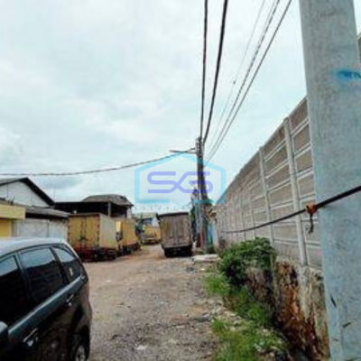 Dijual Tanah Kavling siap bangun untuk gudang di Kawasan industri Pasar Kemis Tangerang