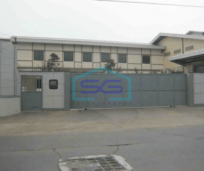 Disewakan Gudang Bitung Curug Siap Pakai ada racking