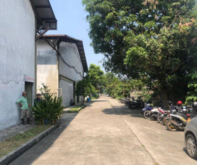 Disewakan Ex pabrik di cikupa dalam strategis akses kontener