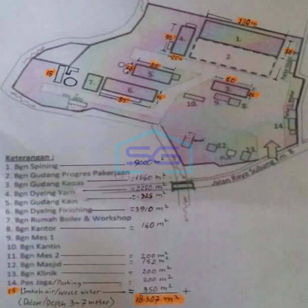 Dijual Gudang ex Pabrik Luas Bagus di Sadang Purwakarta-4