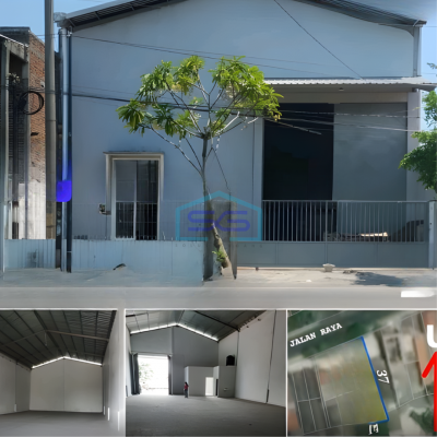 Disewakan Gudang Ada Kantor Luas Tanah 456 m² Lokasi di Surabaya Jawa Timur