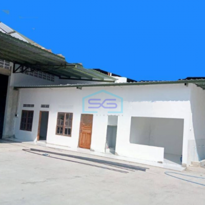 Disewakan Gudang Luas Tanah  1980 m² Akses Container di Kartosuro Solo